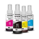 Ver imagem 1 de Kit Tinta Epson Original T664 4 Cores 664 L395 L380 L375 L220 L455 - Refil