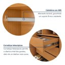 Ver imagem 6 de Closet Casal 6 Gavetas 242cm sem Portas Aspen Premium Marrom/Cinamomo