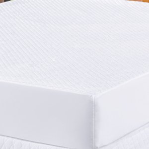 Capa Protetor de Colchão Casal Impermeável Box Branco