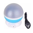 Ver imagem 5 de Luminária Projetor Abajur Estrelas Galáxia Moderno Céu Azul