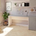 Branco/Cinza Cristal