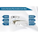 Ver imagem 2 de Colchão Casal Espuma D23 Pérola + Cama Invicta Jatobá
