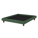 Ver imagem 6 de Cama King Japonesa 210cm Pés Madeira Haru Veludo Verde - Sallar Home