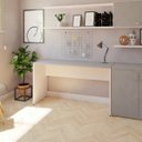Branco/Cinza Cristal