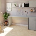 Ver imagem 1 de Escrivaninha Mesa Escritório 170cmx47cm 25mm