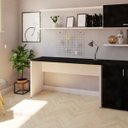 Ver imagem 1 de Escrivaninha Mesa Escritório 170cmx47cm 25mm