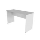 Ver imagem 2 de Escrivaninha Mesa Escritório 170cmx47cm 170cm Branca E Cinza Cristal