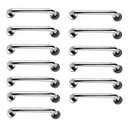 Ver imagem 1 de Alça de Apoio 30cm Barra Inox Kit 13 Unidades Segurança Idoso Cadeirante Acessibilidade Banheiro Box