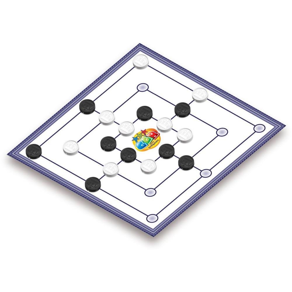 Jogo Tabuleiro Xadrez, Dama e Gamão da estrela em Madeira. Medida: 42 cm x  42