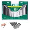 Ver imagem 2 de Chave de Aperto Kit de Allen 25 Peças Alen Sata Quite Alem