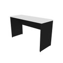 Ver imagem 2 de Escrivaninha Mesa Escritório 170cmx47cm 170cm Preto E Branca