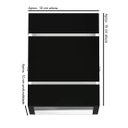 Ver imagem 7 de 3 Arandelas Externa 2 Frisos Foco Fachos Parede Muro Branco