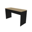 Ver imagem 2 de Escrivaninha Mesa Escritório 170cmx47cm 170cm Preto E Carvalho Mel