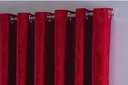 Ver imagem 3 de Cortina Jacquard Luxo em Tecido Semi Blackout Sala 2,70x2,30:bordo