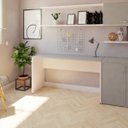 Ver imagem 1 de Escrivaninha Mesa Escritório 180cmx47cm 25mm