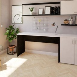 Escrivaninha Mesa Escritório 250cmx47cm 25mm - 1