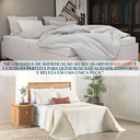 Ver imagem 4 de Conjunto Cama Casal King Size Lory 200 Fios Bordado 100%algodao Verity:palha