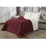 Coberdrom Casal Queen Dupla Face Sherpa Manta Felpuda Vinho - 1