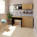 Ver imagem 2 de Escrivaninha Mesa Escritório 80cmx60cm 25mm