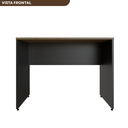 Ver imagem 7 de Escrivaninha Mesa Escritório 80CMX60CM 80cm Preto e Carvalho Mel Bege