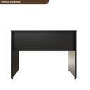 Ver imagem 2 de Escrivaninha Mesa Escritório 90CMX60CM 90cm Preto