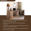 Ver mais imagens de Escrivaninha Mesa Escritório 90cmx60cm 25mm