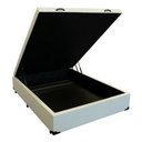 Ver imagem 2 de Cama Casal Box Baú Fabricação Própria 138x188 Cor Marrom