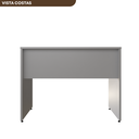 Ver imagem 4 de Escrivaninha Mesa Escritório 100CMX60CM 100cm Cinza Cristal