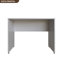 Ver imagem 2 de Escrivaninha Mesa Escritório 100CMX60CM 100cm Cinza Cristal