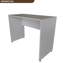 Ver imagem 5 de Escrivaninha Mesa Escritório 100CMX60CM 100cm Cinza Cristal