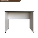 Ver mais imagens de Escrivaninha Mesa Escritório 100CMX60CM 100cm Branca e Preto