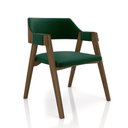 Ver imagem 5 de Conjunto Mesa de Jogos Carteado Bellagio Tampo Reversível e 4 Cadeiras Madeira Poker Base Estrela Ve