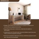 Ver mais imagens de Escrivaninha Mesa Escritório 120cmx60cm 120cm Branca