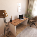 Ver imagem 4 de Escrivaninha Mesa Escritório 120cmx60cm 25mm