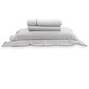 Ver imagem 2 de Jogo de Cama Solteiro 300 Fios Constantine - Marken Fassi Branco/preto