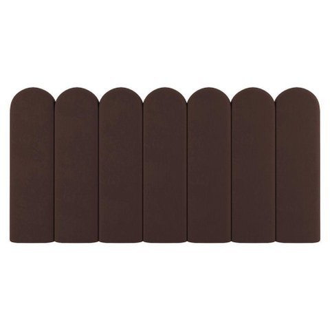 Painel Cabeceira Cama Box Solteiro Lana 100cm Suede Marrom - Abmaza
