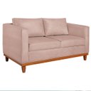 Ver imagem 2 de Sofá 3 Lugares Europa 180 cm Estilo Conforto e Elegância Suede - Doce Sonho Móveis