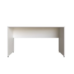 Escrivaninha Mesa Escritório 140cmx60cm 140cm Branca - 4 Escrivaninha Mesa Escritório 140cmx60cm 140cm Branca - 4