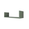 Kit 2 Prateleiras U Decorativas Multiuso em Mdf Plancasa:verde Jade - 2