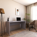 Ver imagem 2 de Escrivaninha Mesa Escritório 140cmx60cm 140cm Cinza Cristal