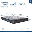 Ver imagem 4 de Cama Box com Colchão de Espuma D60 Double Face Guarda Costas Comfort Force Probel Casal 138cm
