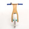 Bicicleta de Equilíbrio de Madeira sem Logomarca Original - Diversas Cores Biciquétinha Branco/verde - 2