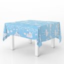 Ver imagem 1 de Toalha Mesa Festa TNT Nuvem Céu Az Chuva Coração Por Metro