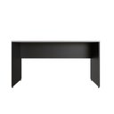 Ver imagem 4 de Escrivaninha Mesa Escritório 140cmx60cm 140cm Preto E Cinza Cristal