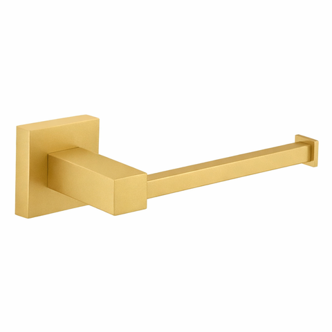 Porta Papel Higiênico sem Tampa Dourado Fosco