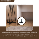 Ver imagem 7 de Escrivaninha Mesa Escritório 160cmx60cm 25mm