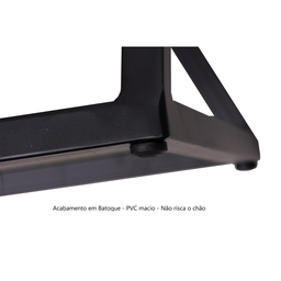 Kit C/2 Banqueta Industrial Z 75 Cm Preta - 7