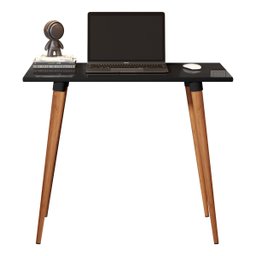 Mesa Escritório Escrivaninha Mesinha Computador Estudo Retrô - 1