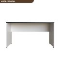 Ver imagem 7 de Escrivaninha Mesa Escritório 160CMX60CM 160cm Branca e Preto