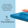 Pillow Top para Maca de Massagem Estética Fisioterapia de Espuma Viscoelástico Nasa 80x155x6cm - Bf - 6
